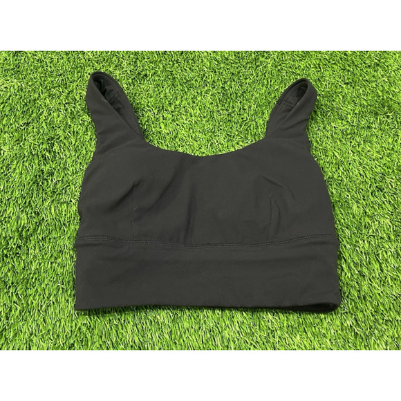 Lululemon Align Bra *Light Support Black Removable Cups C/D Cup Size 2 - Picture 1 of 7
